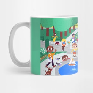 In the park Mug